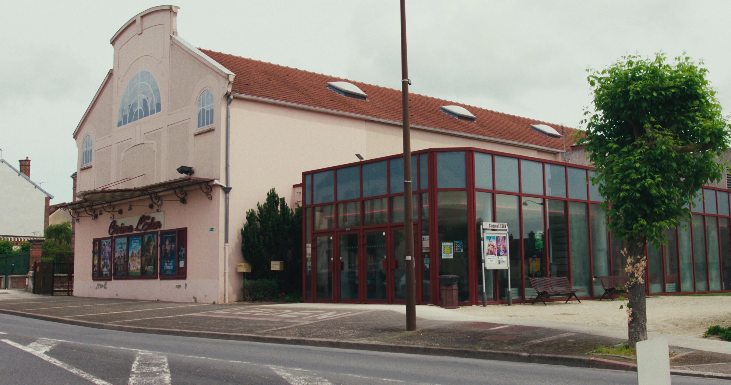 Cinéma Station, festival de Romilly-sur-Seine, plan large. Inès Berdugo et Antoine Morin, Création en Cours.